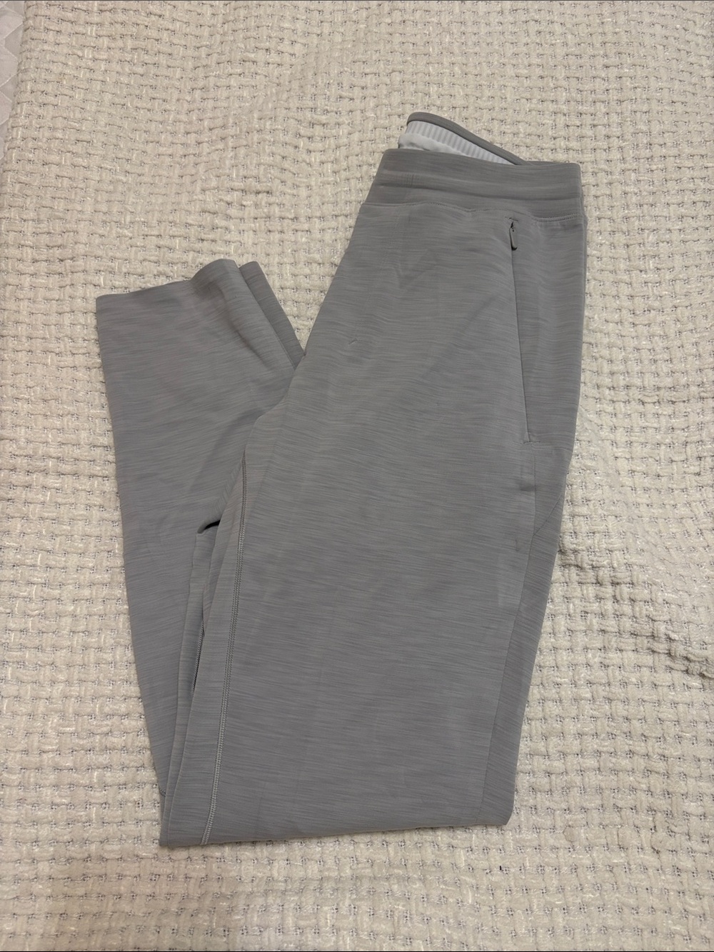 Lululemon Light Gray Casual Pull On Pants